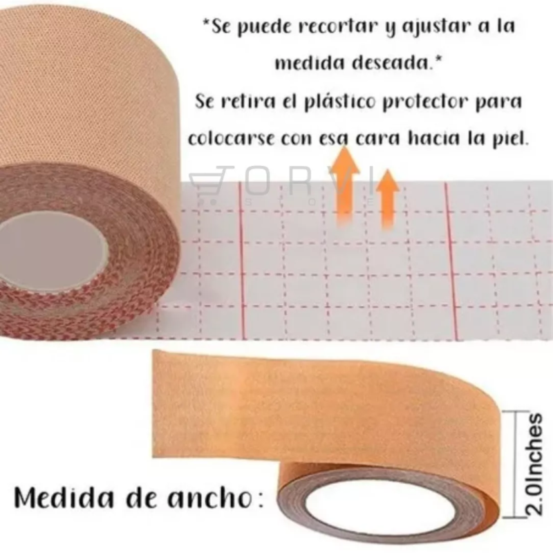 Comprar Cinta Levanta Busto Seno Adhesiva Invisi en Electroshopy - Ángulo 3